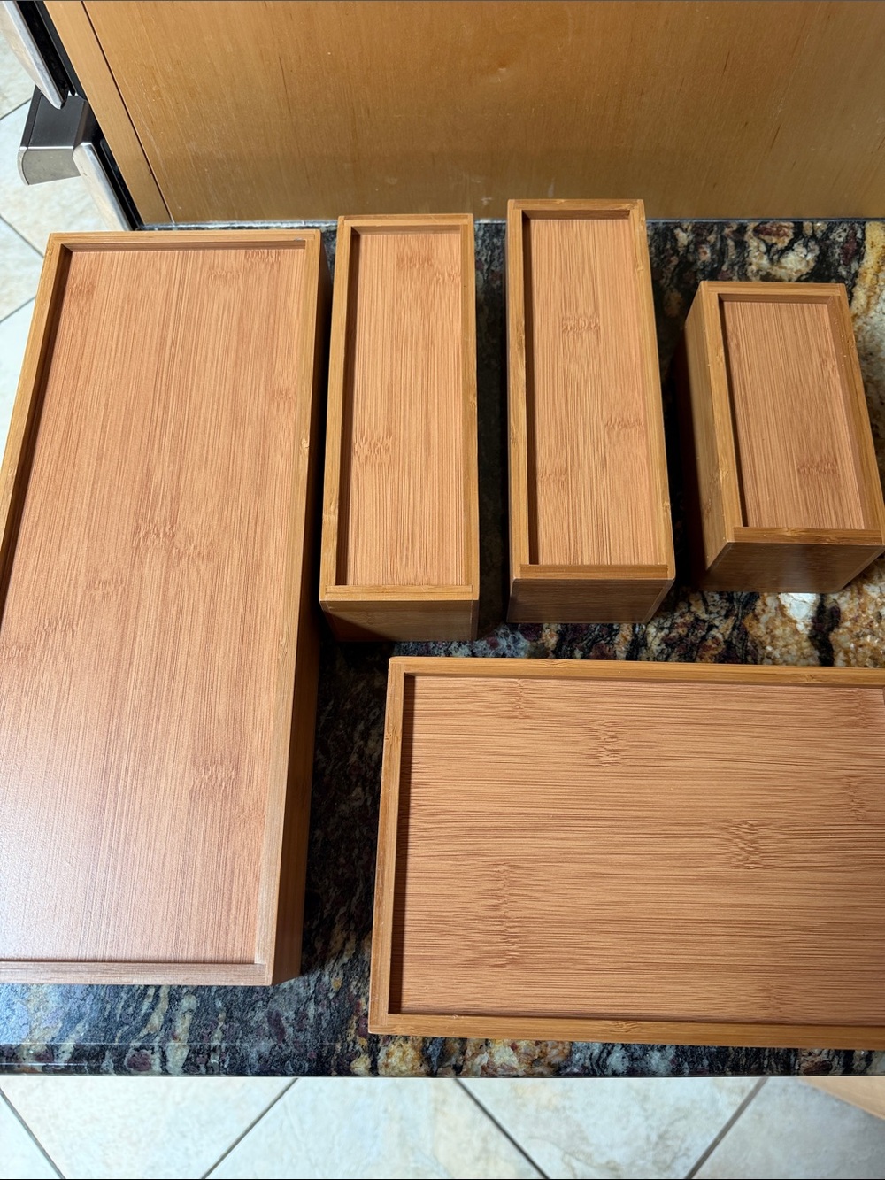New wooden drawer organizers or display boxes - Picture 5 of 9